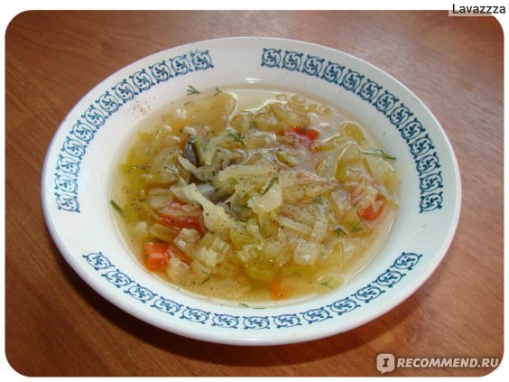 Суповая диета / "Боннский суп" фото