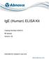 IgE (Human) ELISA Kit