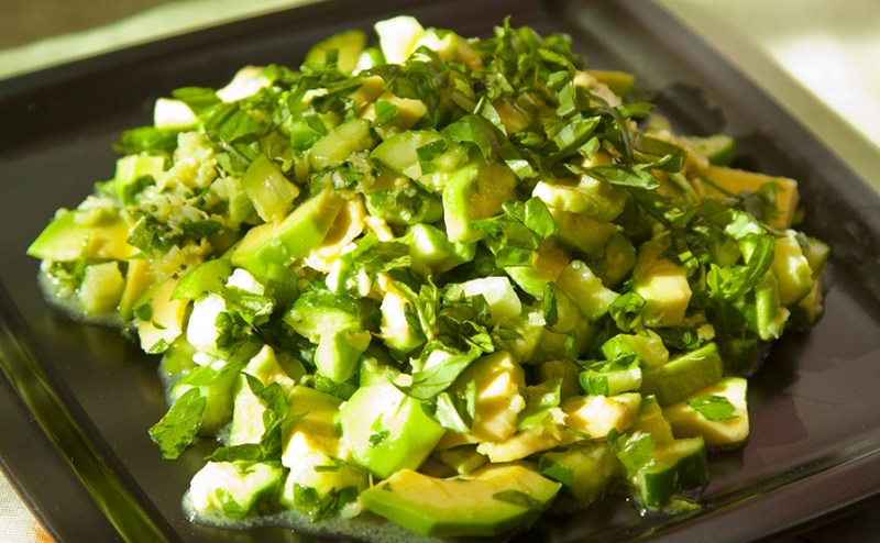 Зеленый салатик