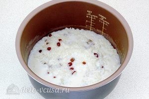 Рисовая каша на молоке с изюмом: Установить программу