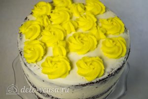 Абрикосовый торт: Украсить торт