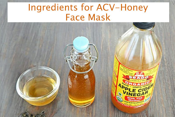 apple cider vinegar for acne face mask