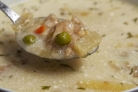 Грибной суп из замороженных грибов  