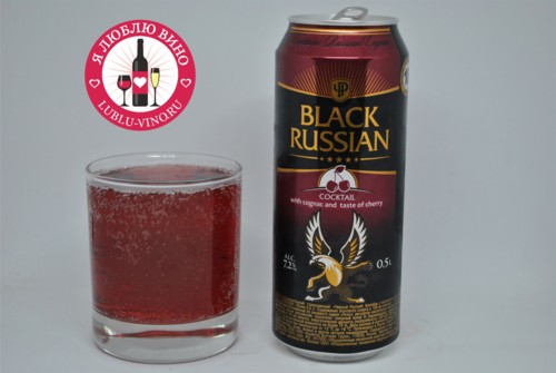 слабоалкогольный напиток Black Russian