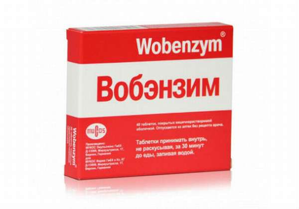 таблетки Вобэнзим