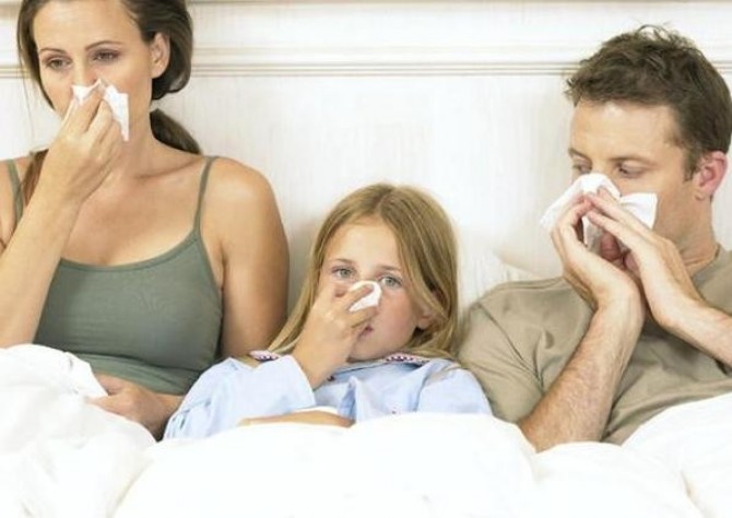 Простудные заболевания в семье