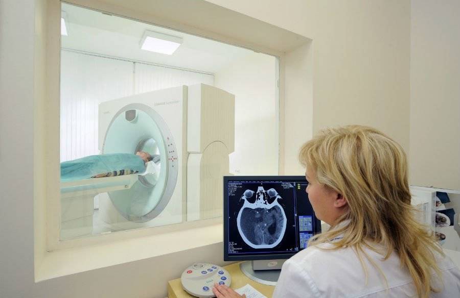 КТ головного мозга - снимки на томографе