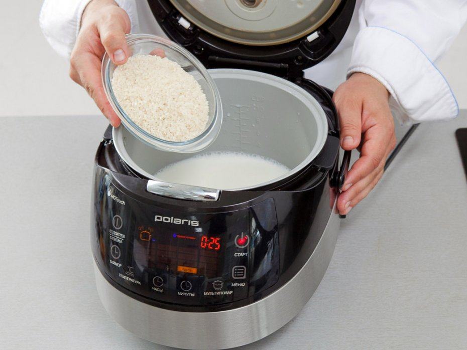 Как приготовить рисовую кашу в мультиварке