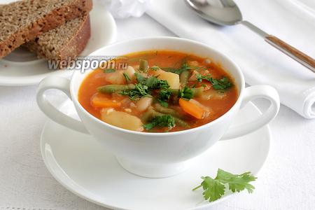 Фото рецепта Балканский суп «Манджа»