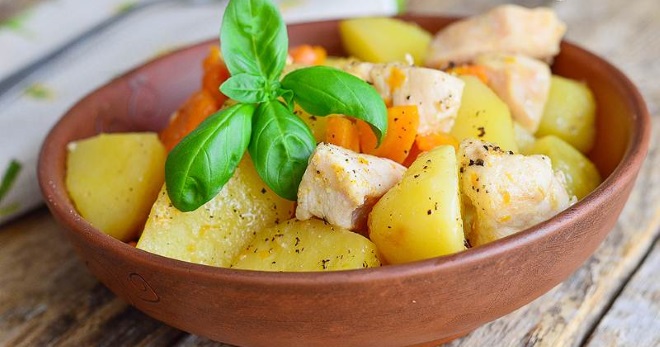 Тушеная картошка с курицей в мультиварке - лучшие и самые простые рецепты сытного блюда