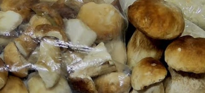 Как заморозить белые грибы на зиму
