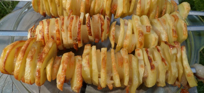 Картофель на мангале - рецепт