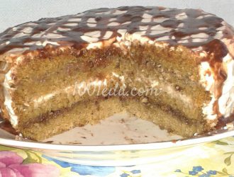 Торт овсяный на лимонаде в мультиварке: рецепт с пошаговым фото