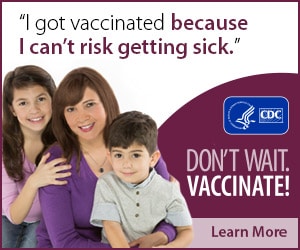 I got vaccinated because I can