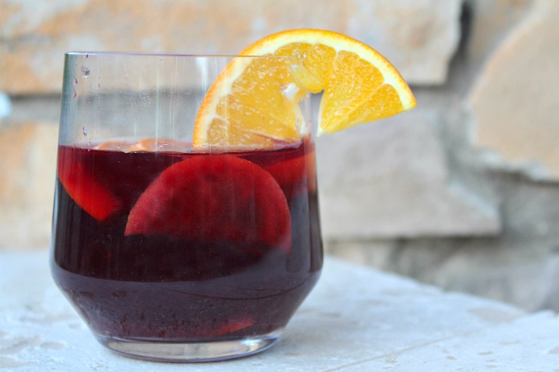glass of the best Red Wine Sangria