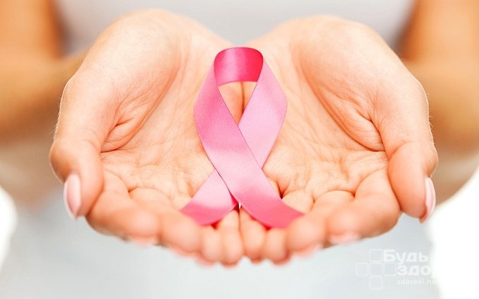 Розовая лента – символ борьбы против рака молочной железы 